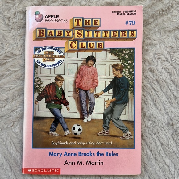 Mary Anne Breaks the Rules (The Baby-Sitters Club #79) paperback book 1994 - Picture 16 of 16